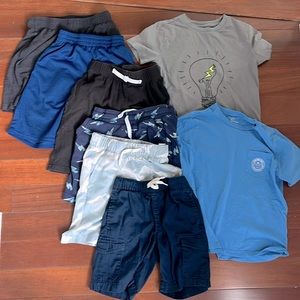 BOYS size 6/7 bundle of clothes - shorts and shirts